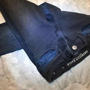 Two-Toned American Eagle Skinny Jeans